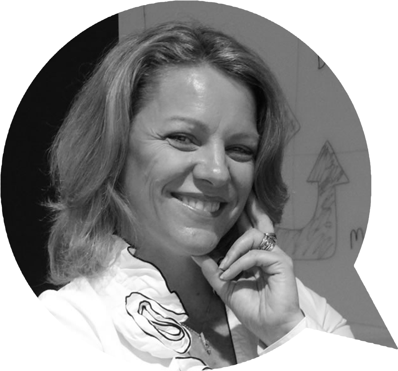 Adele Gaylard - Girl (1350x1350), Png Download