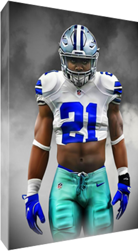 Download Download Details About Dallas Cowboys Ezekiel Elliott Zeke And Face Mask Png Image With No Background Pngkey Com PSD Mockup Templates