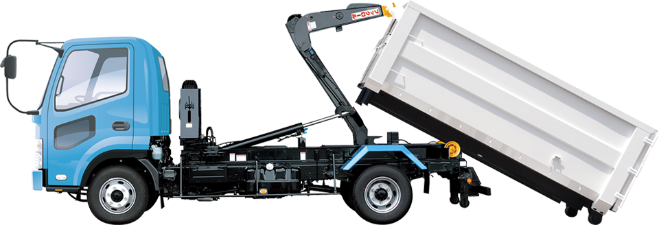 Detachable Dump Truck (960x328), Png Download