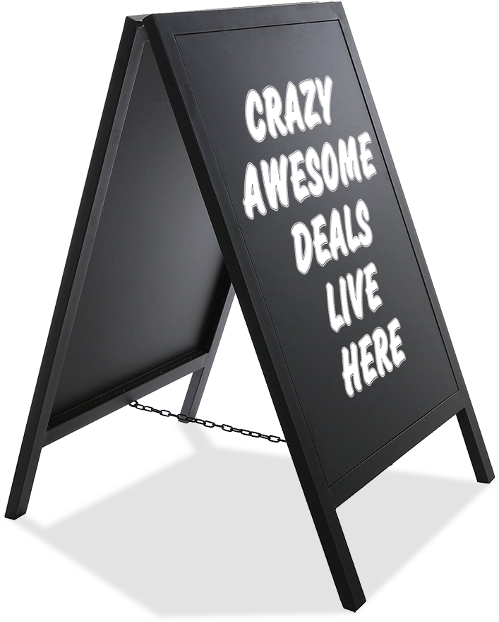 Signage Solutions - Folding Table (900x900), Png Download