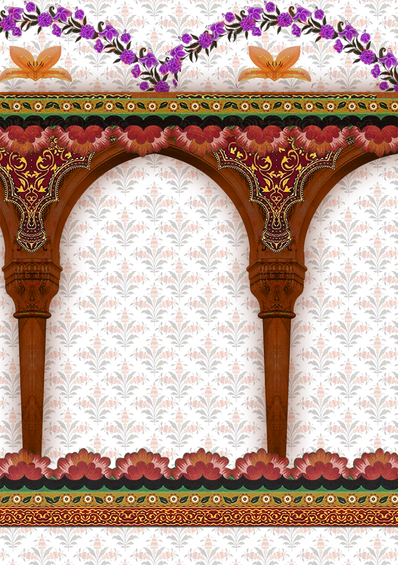 Flower Clipart Border, Flower Border, Clipart Border, - Floral Design (808x1145), Png Download