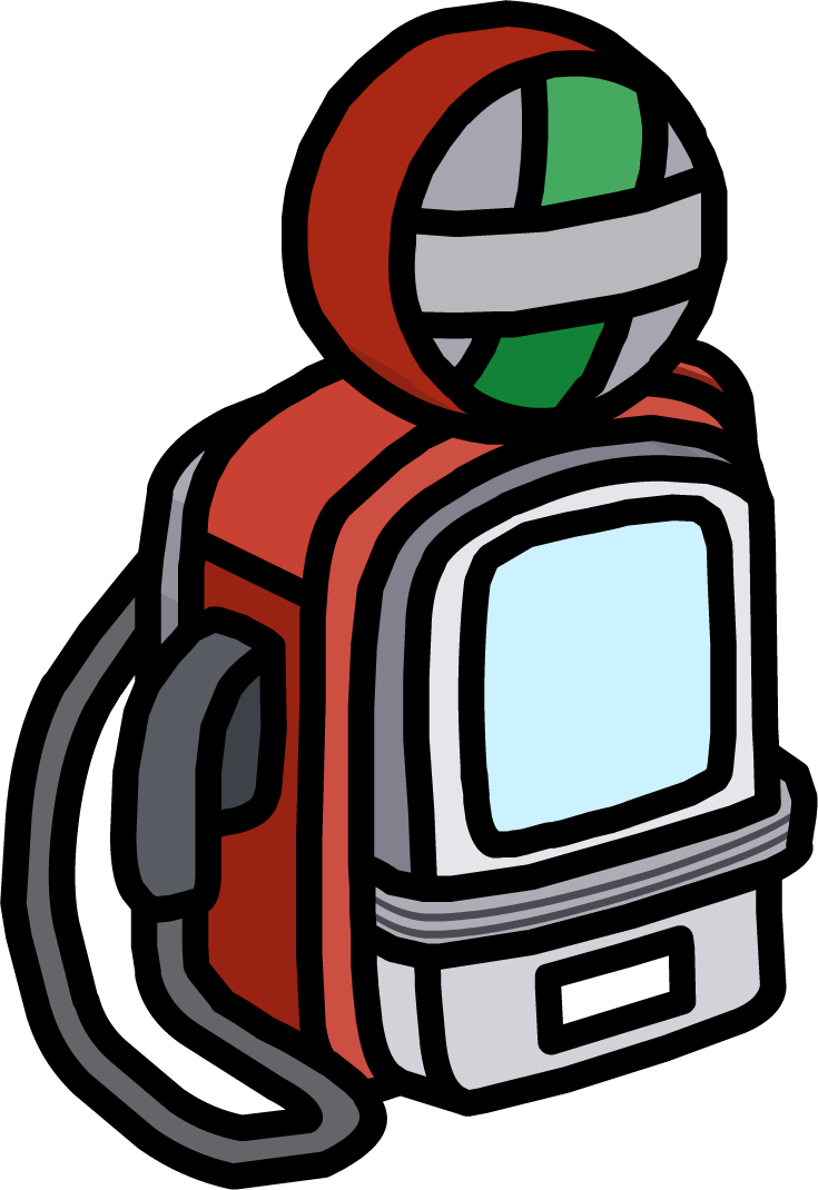Gas Pump (735x1070), Png Download
