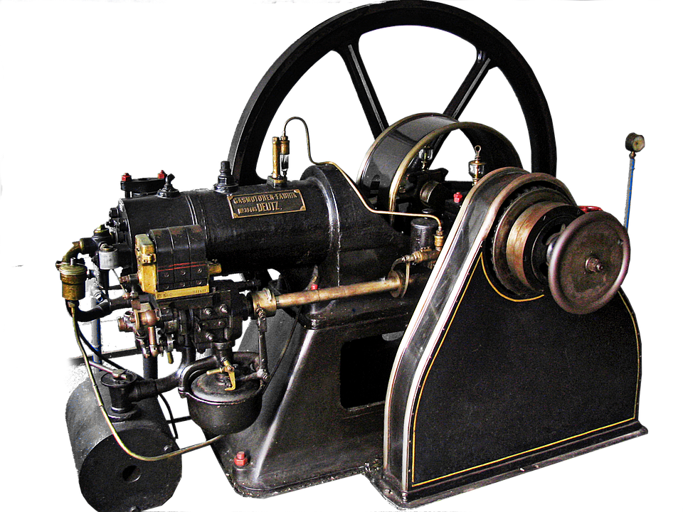 Steam Engine, Roundhouse Kościerzyna, The Mechanism - Primeras Maquinas De La Revolucion Industrial (960x720), Png Download
