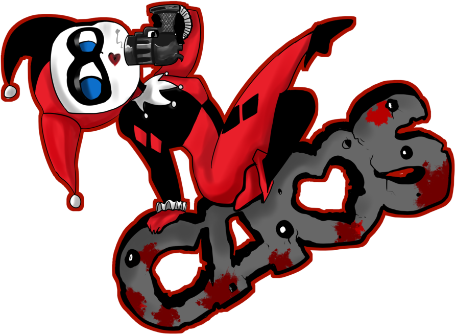 Harley Quinn - Illustration (1087x960), Png Download