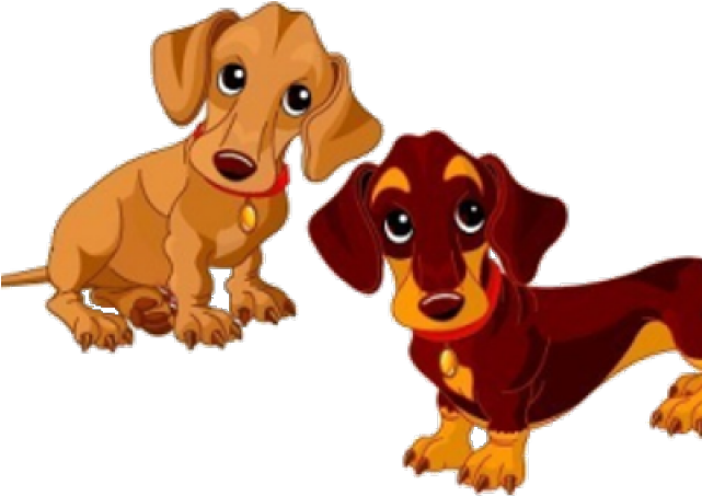 Dachshunds Vector (640x480), Png Download