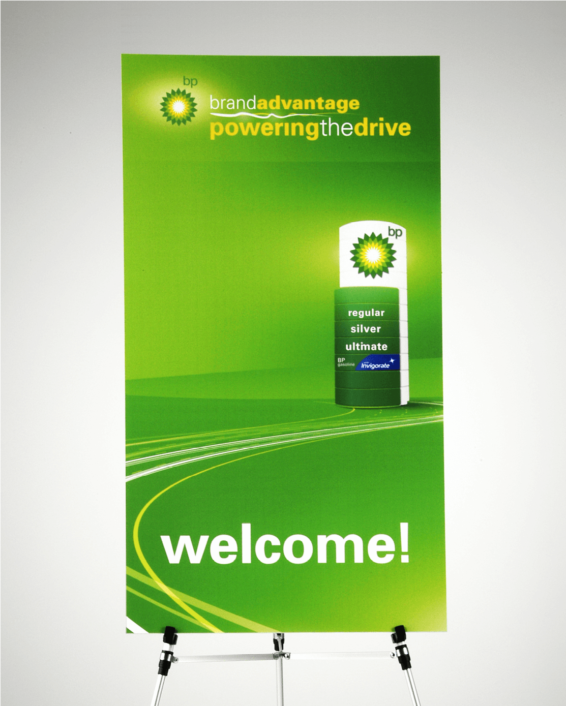 Golin Bp Power The Drive Easel Banners 05 Image - Banner (1280x1560), Png Download