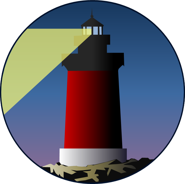 Connect With Us - Lighthouse (639x636), Png Download