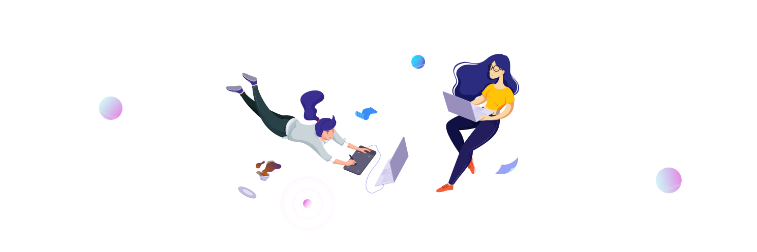 Welcome To See The Designs By Junoteam On Dribbble - Cartoon (1500x500), Png Download