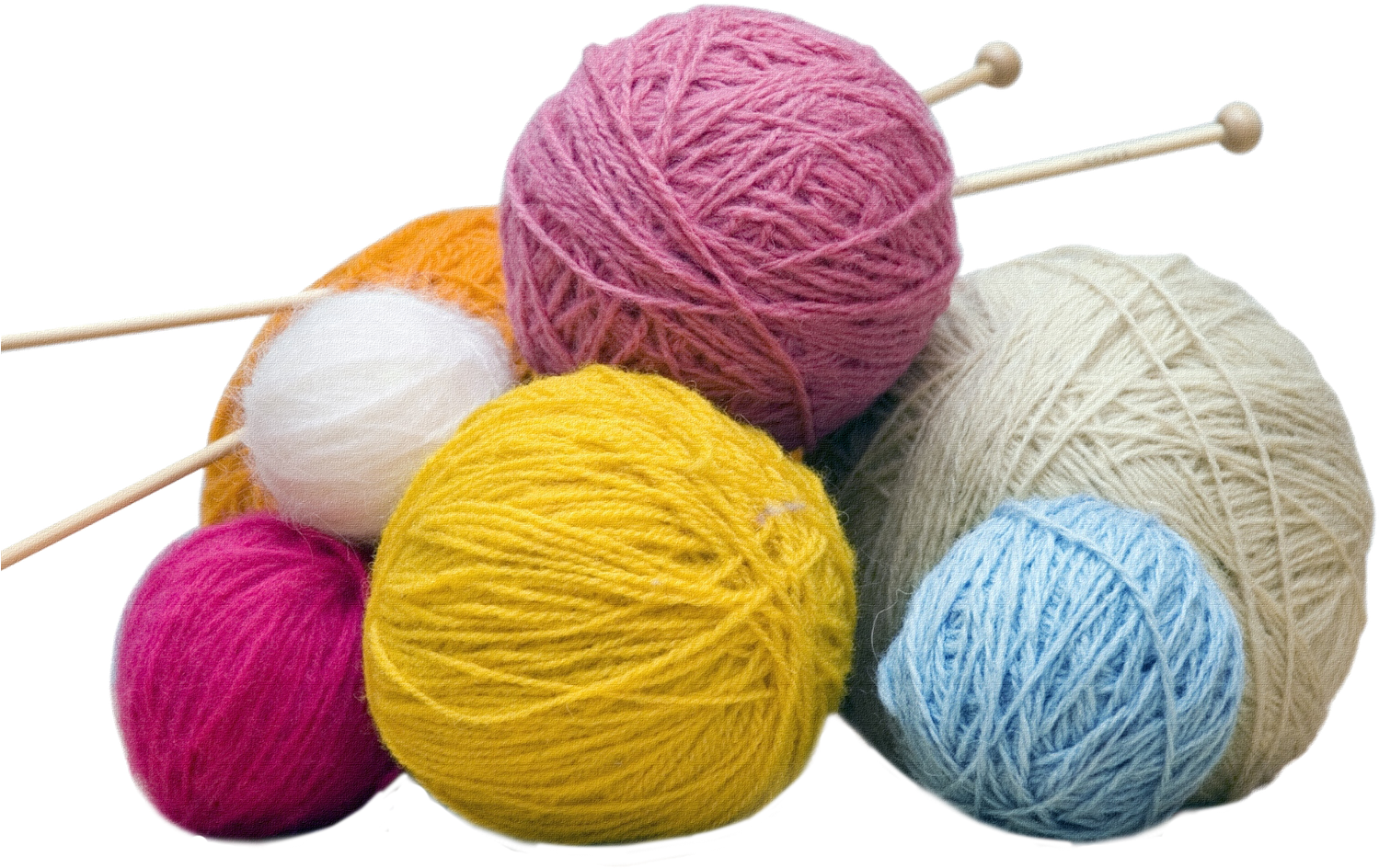 Knitted yarn