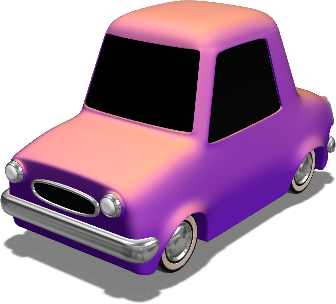 Toy Car For Xmas - Classic Car (1024x768), Png Download