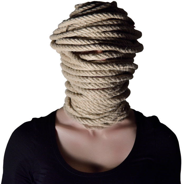 Woman, Knitting, Fear, Suppression, Isolated - Anxiety (753x720), Png Download