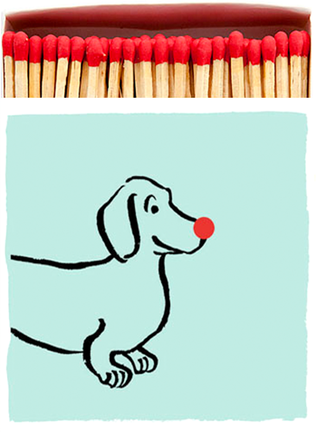 Dachshund Luxury Safety Matches - Cock Safety Match (900x900), Png Download