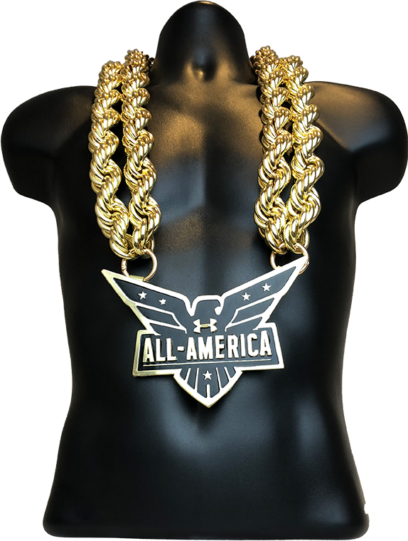 All American - Chain (574x760), Png Download