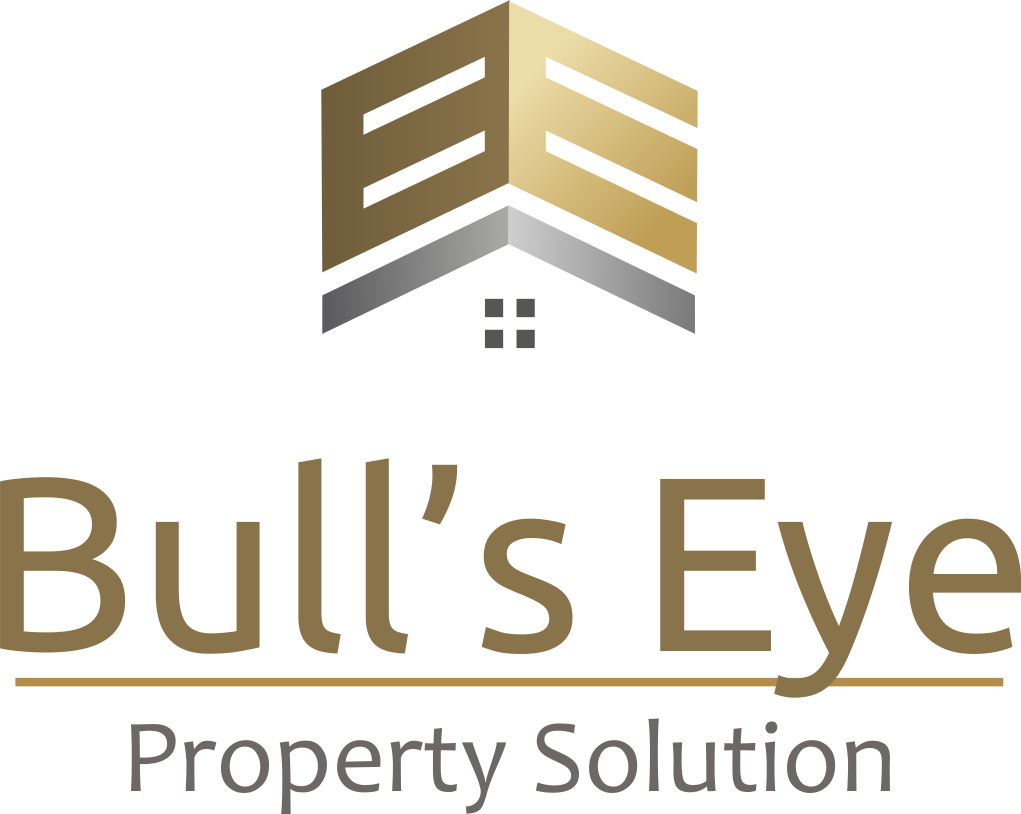 Bull's Eye Property Solution - Graphic Design (1021x814), Png Download