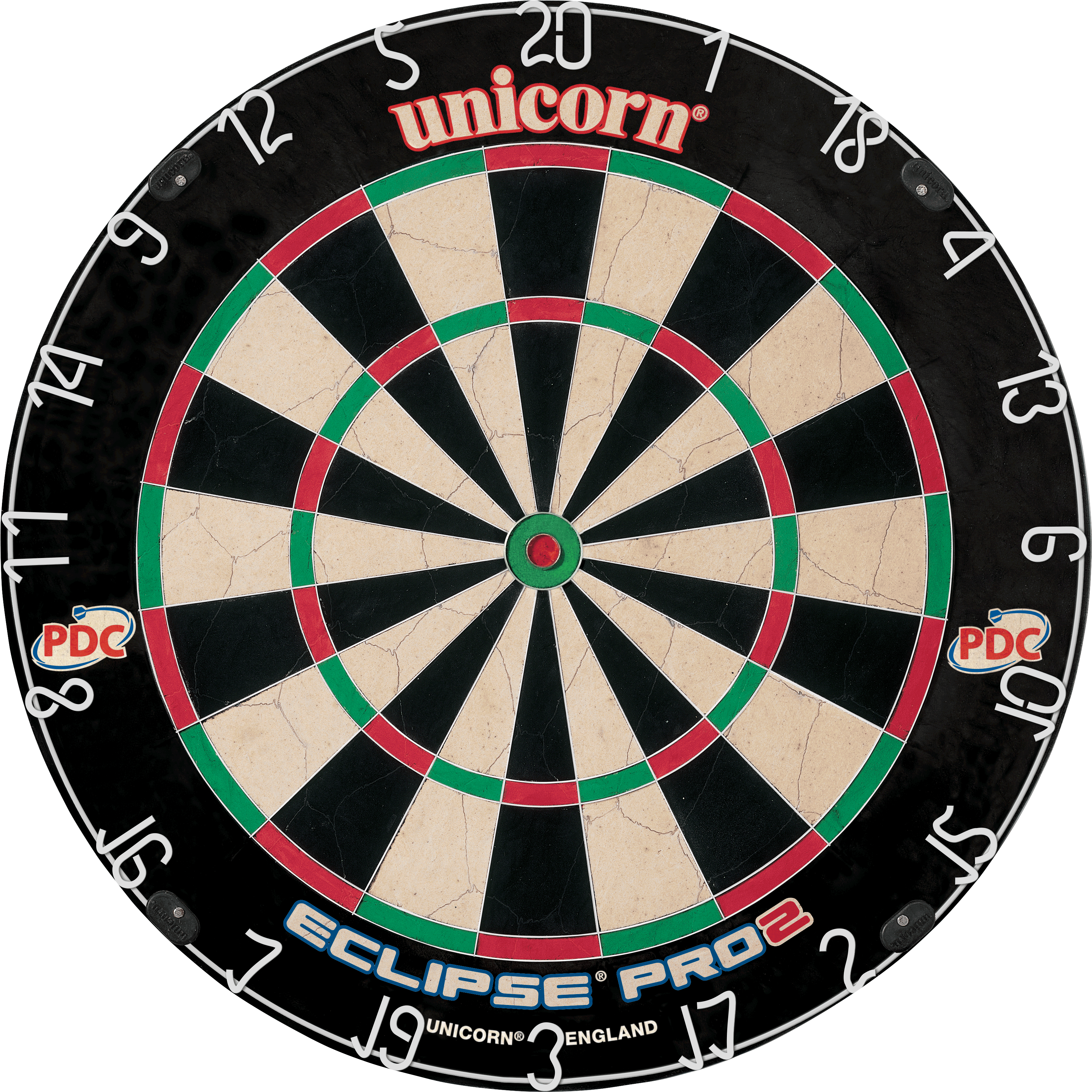 Unicorn Eclipse Pro 2 Competition Quality Dart Board - Unicorn Dart Board (3782x3588), Png Download