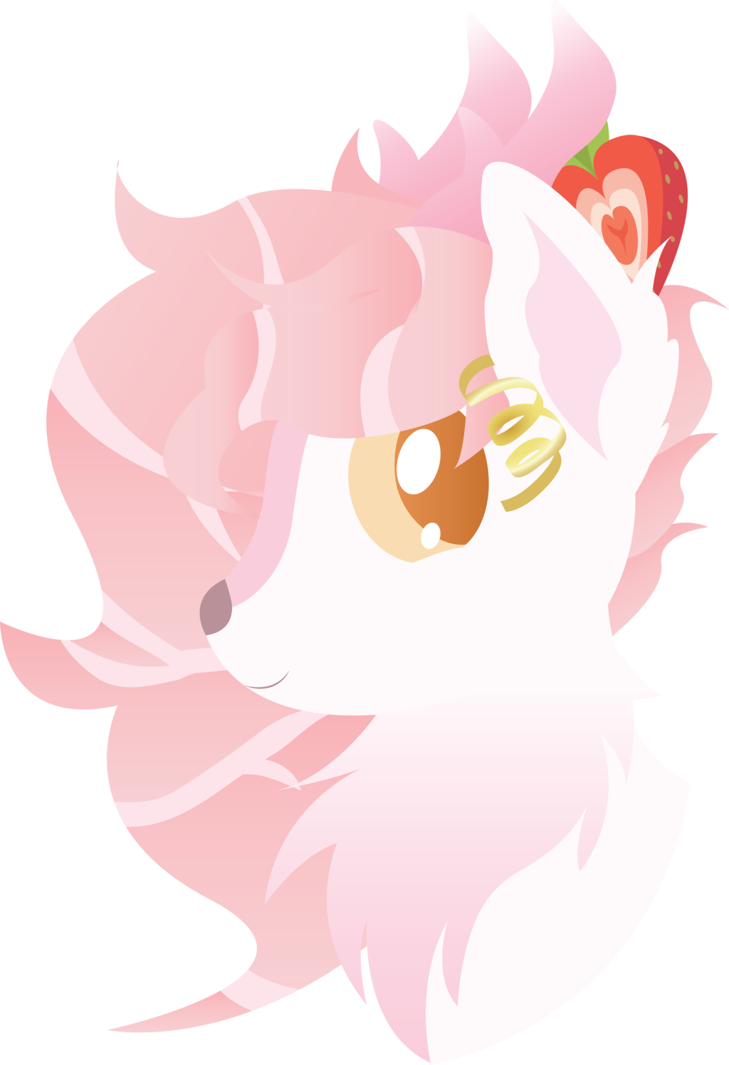 Lordswinton, Bust, Cute, Deer, Fawn, Food, Oc, Oc Only, - Illustration (1024x1496), Png Download