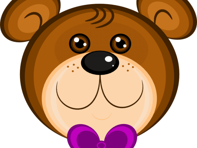 Cute Bear Clipart - Teddy Bear Faces Clip Art (640x480), Png Download
