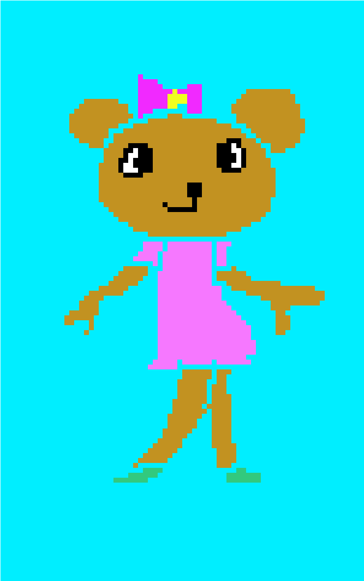 Cute Bear - Cartoon (1010x1240), Png Download