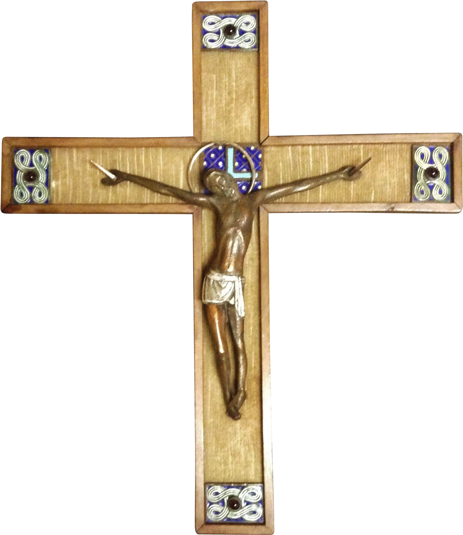 A Vintage French God Jesus Xp Holy - Crucifix (2048x2048), Png Download