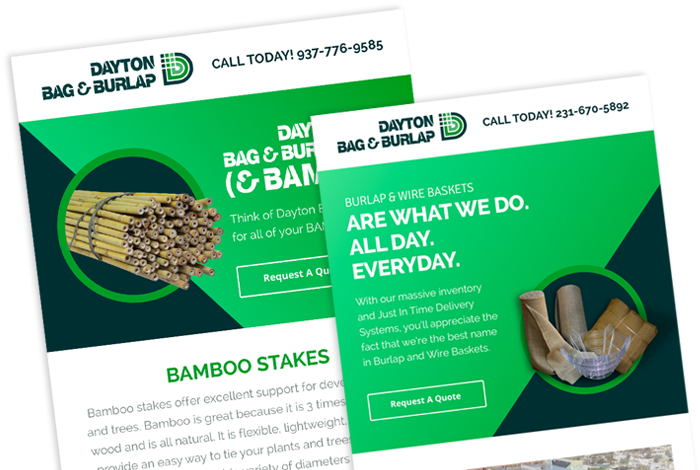 Our Dayton Bag & Burlap Projects - Flyer (700x470), Png Download