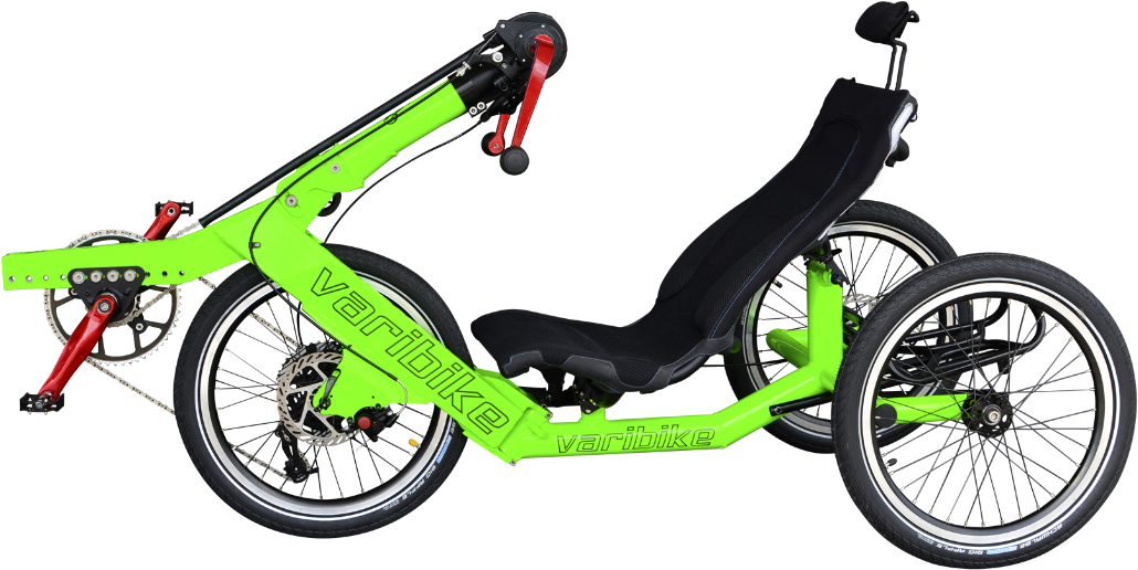 Back Top - Recumbent Bicycle (1056x543), Png Download