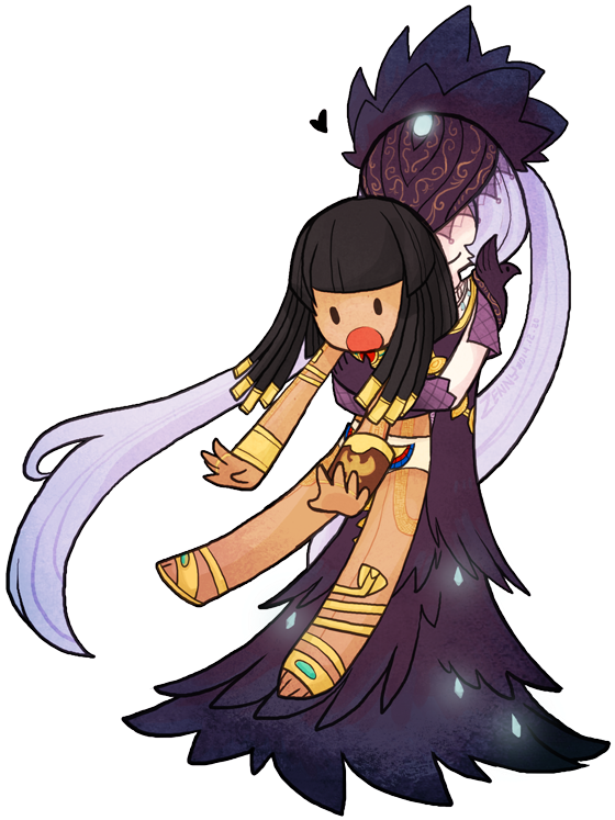 Mini-nanke By Zennore - Nox Smite Chibi (560x747), Png Download