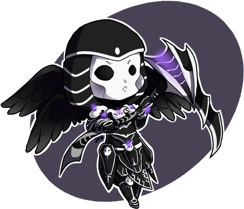 #imagines #lemon #oneshots #smite #smitegod #smiteimagines - Smite Chibi Thanatos (900x736), Png Download