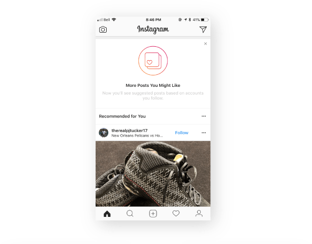 Instagram Rollouts - Reccomended - Iphone (900x500), Png Download