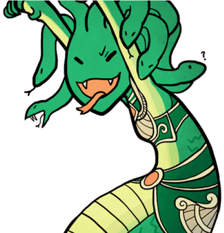 Smite Clipart Png - Smite Medusa Fanart (640x480), Png Download