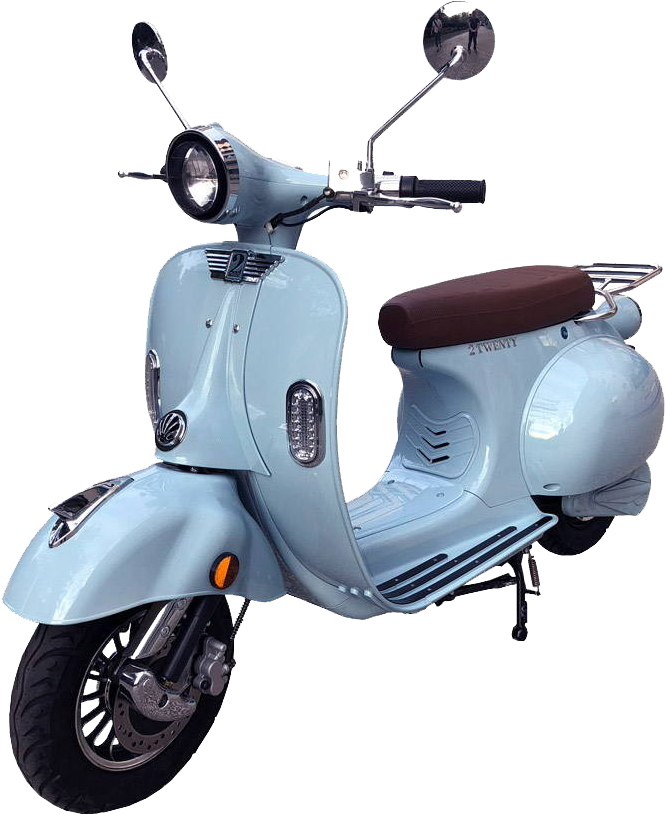 Scooter Electrique (1120x830), Png Download