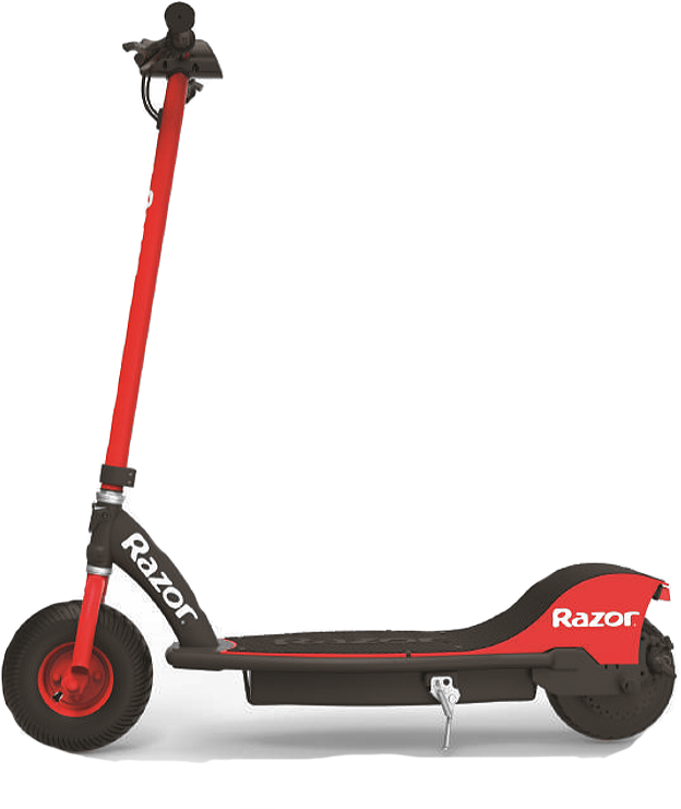Scooter - Motorized Scooter (624x741), Png Download