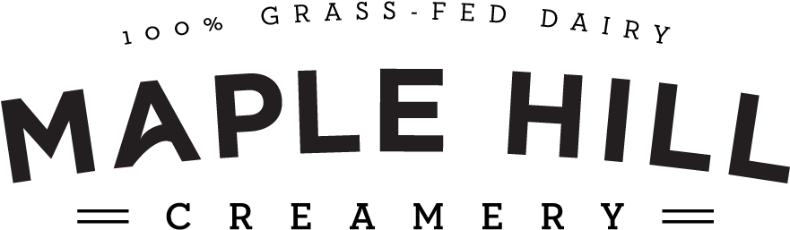 Maple Hill Logo - Maple Hill Creamery Logo (1000x394), Png Download