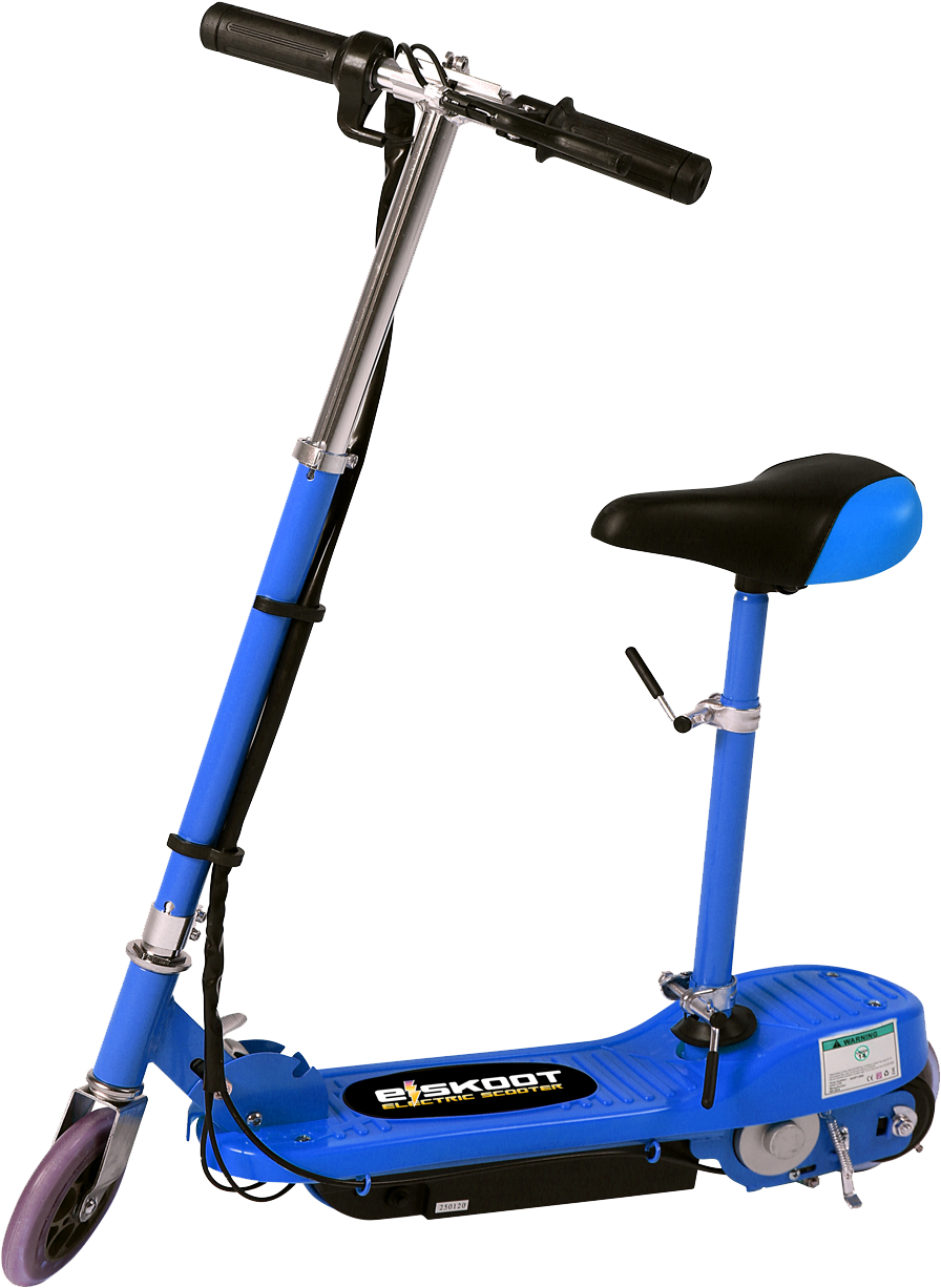 Blue Electric Scooter - Pink Electric Scooters With Seats (1250x1250), Png Download