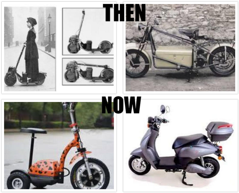 Collage Scooter - Scooter (1024x768), Png Download