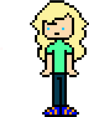 Me As A Videogame Character - Polar Bear Pixel Art (610x600), Png Download