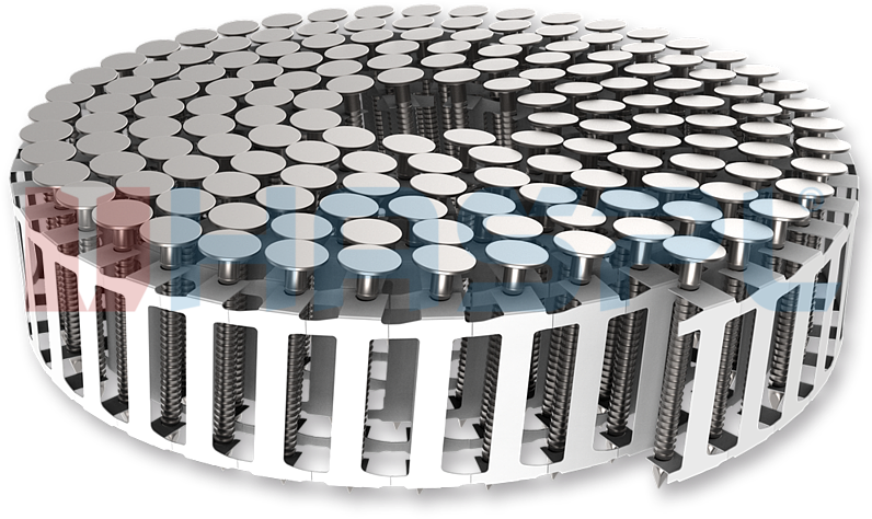 Plastic Coil Nails 25 X 25 Ring Ss Aisi304 - Coffee Table (800x800), Png Download