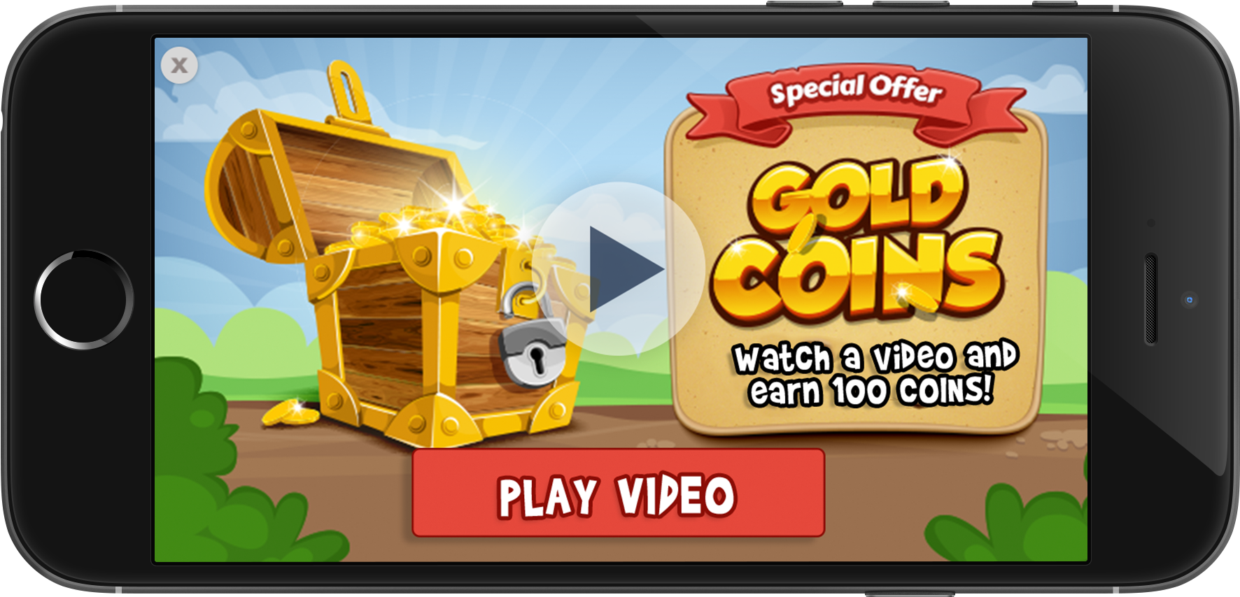 Use Rewarded Video Ads (1874x975), Png Download