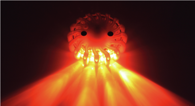 Led Warning Light - Light (650x650), Png Download