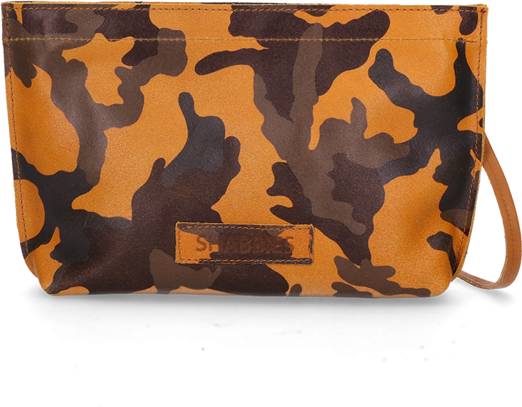 Evening Bag Camouflage Yellow - Wristlet (840x840), Png Download