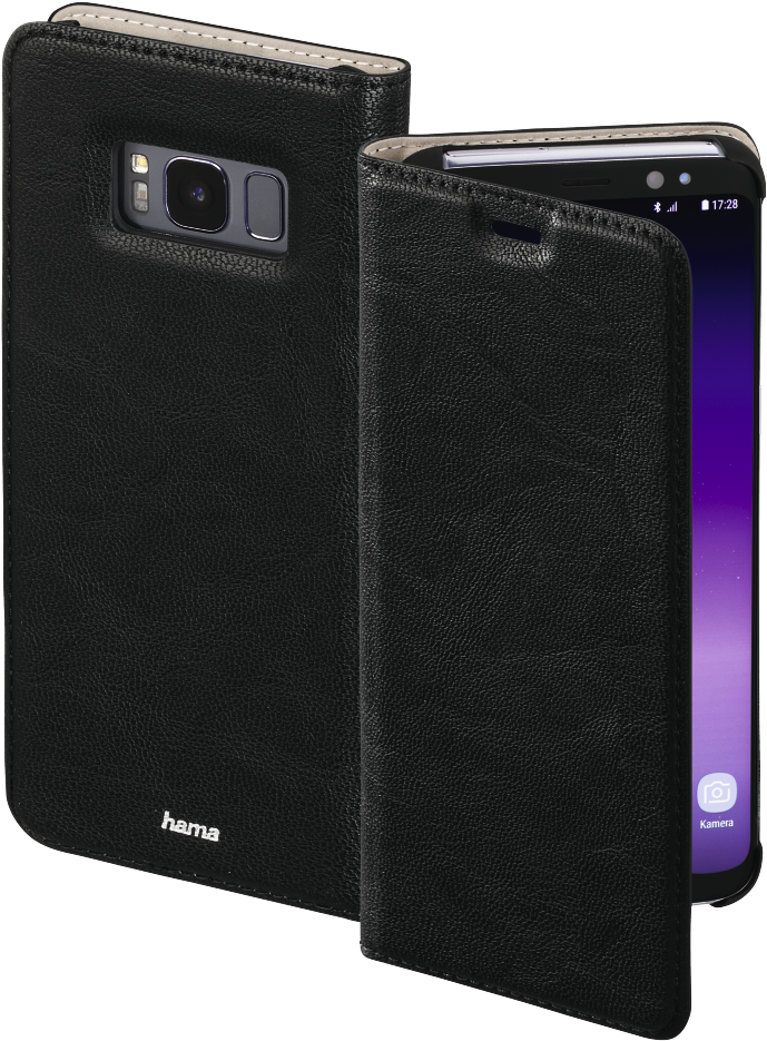 "guard Case" Booklet For Samsung Galaxy S8, Black - Hama Hülle S8 (1100x1100), Png Download