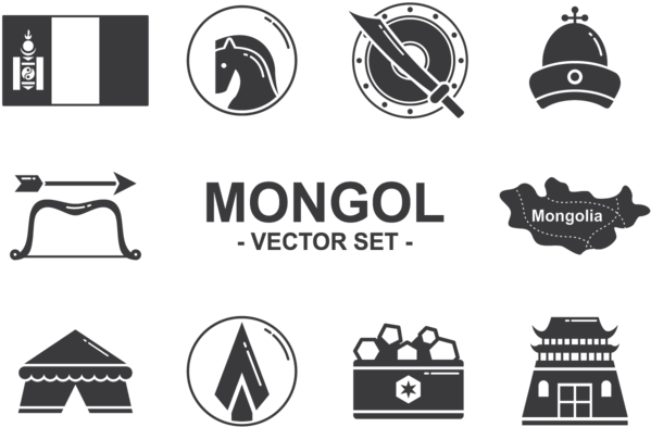 Mongol Icons Vector - Politics Of Mongolia (700x490), Png Download