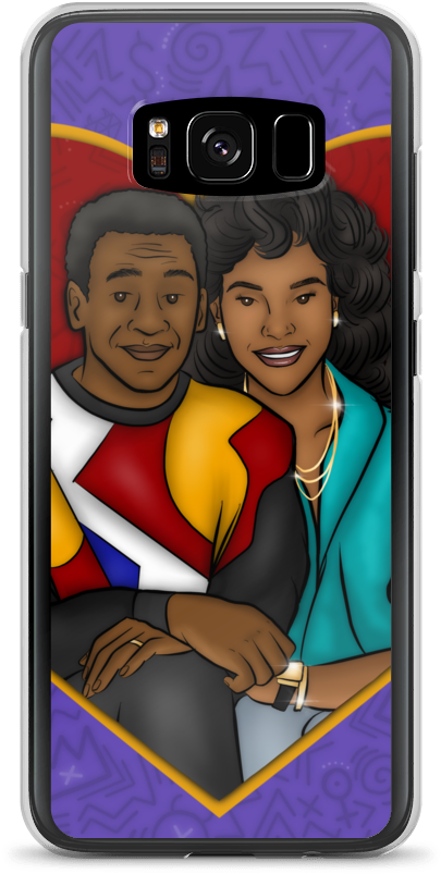"the Huxtables" Samsung Case Paintxtrappin - Smartphone (1000x1000), Png Download