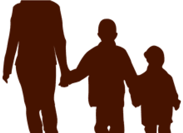 Walking Students To Classrooms - Mother Son Walking Tattoo (747x467), Png Download