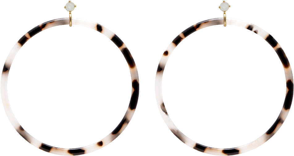 Caramel Earrings - Pendientes Aro Resina (1000x1000), Png Download