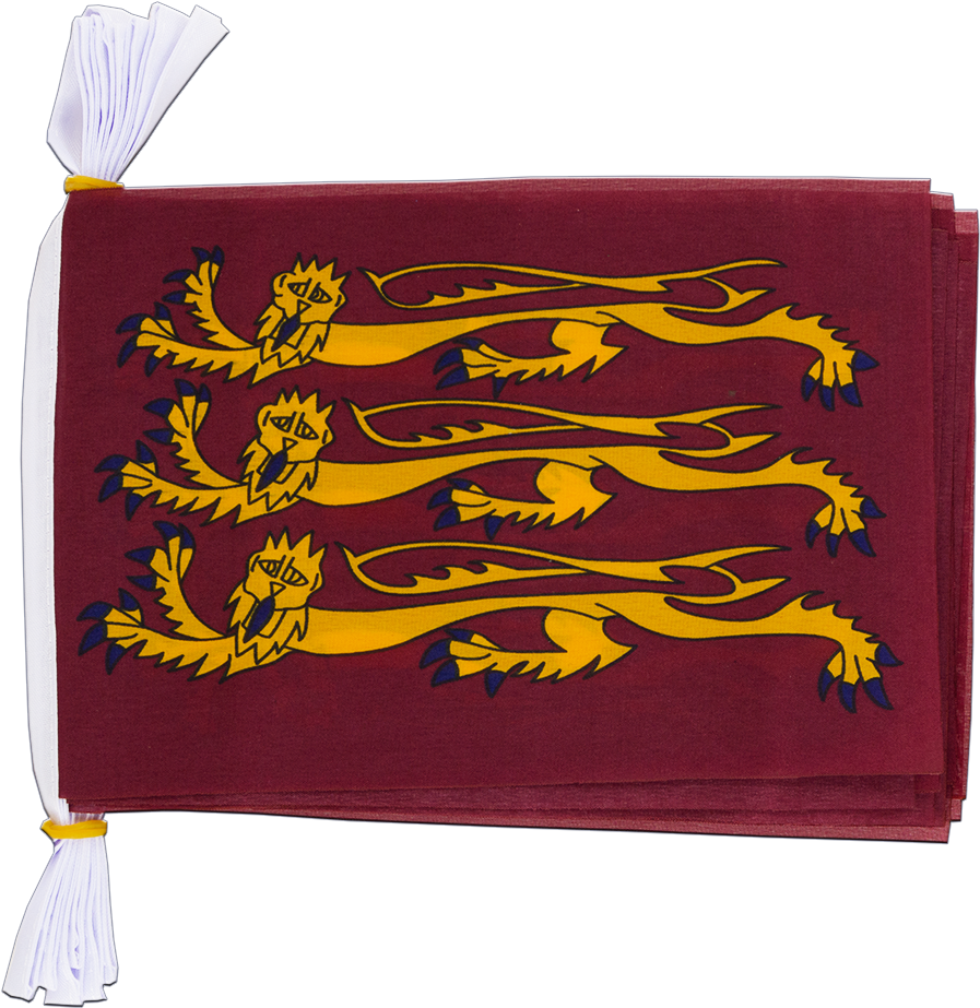 Mini Flag Bunting 6x9\ - King Richard The Lionheart Banner (1500x1000), Png Download