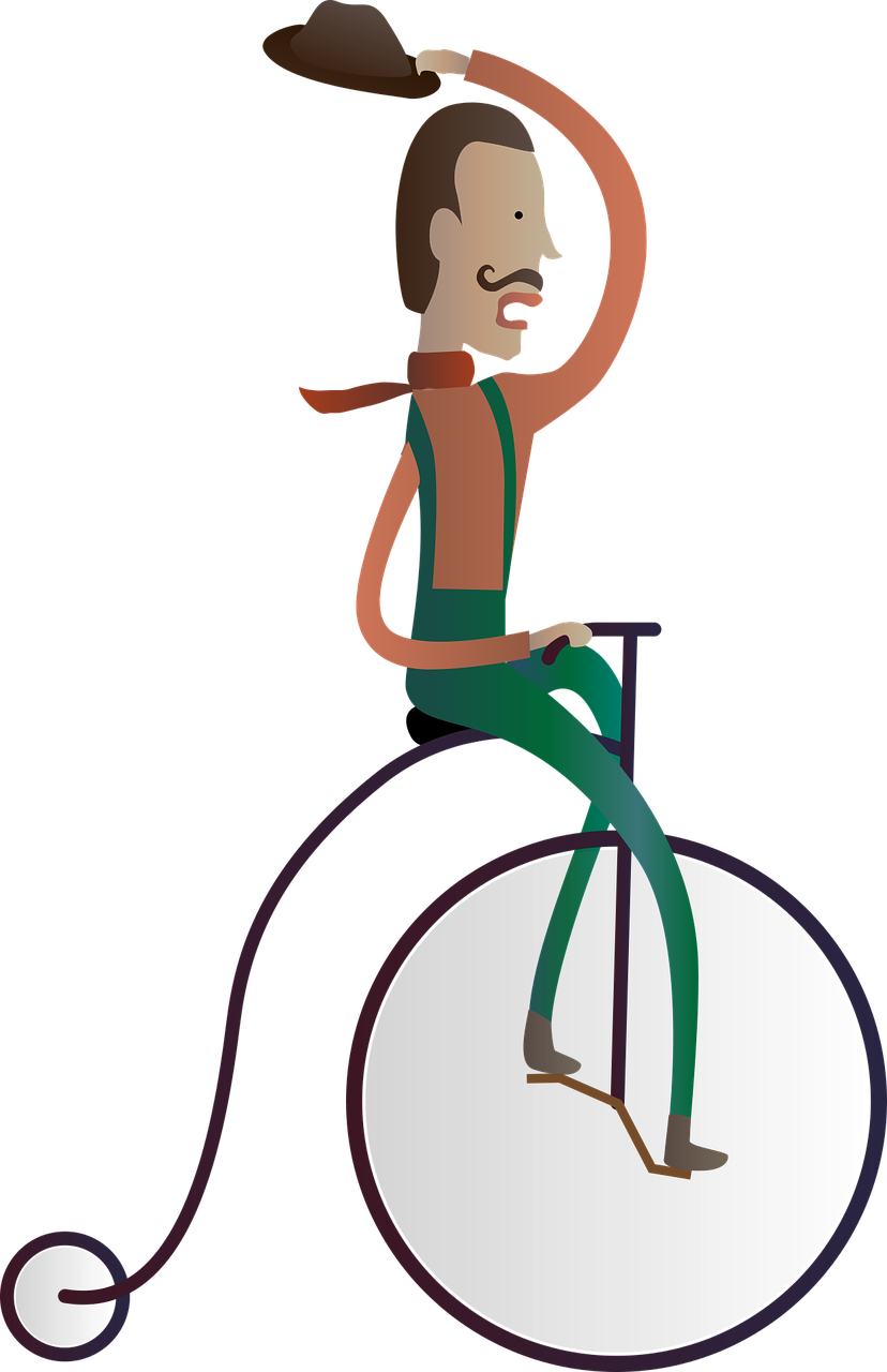 Walking & Wheels Is On For Stage Three Thursday 14th - Fietser Cartoon Png (828x1280), Png Download