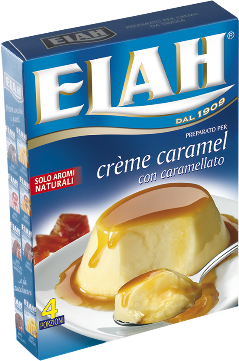 Crème Caramel - Budino Elah Con Amaretti (800x1203), Png Download