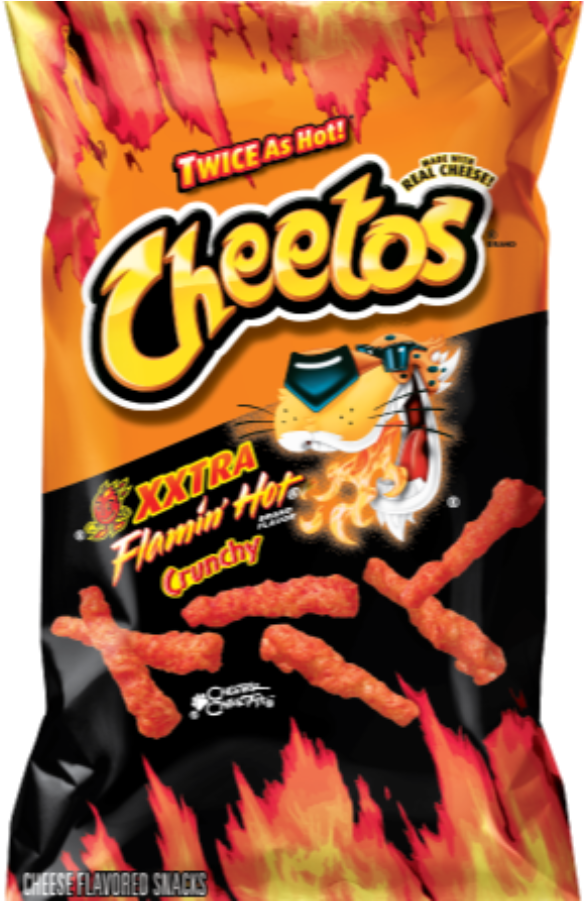 Xxtra Flamin Hot Cheetos Walmart (900x900), Png Download