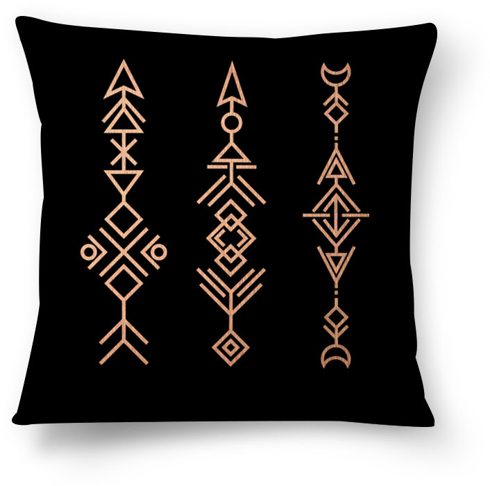 Almofada Tribal Arrow De Gal Pop Designna - Design (800x800), Png Download