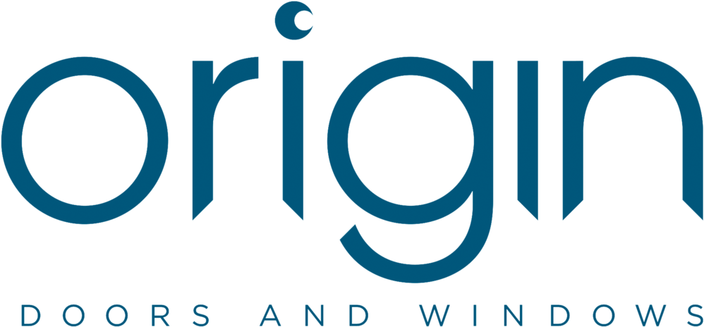 Origin Branding Final Doors And Windows Blue - Origin Doors And Windows Logo (1000x478), Png Download